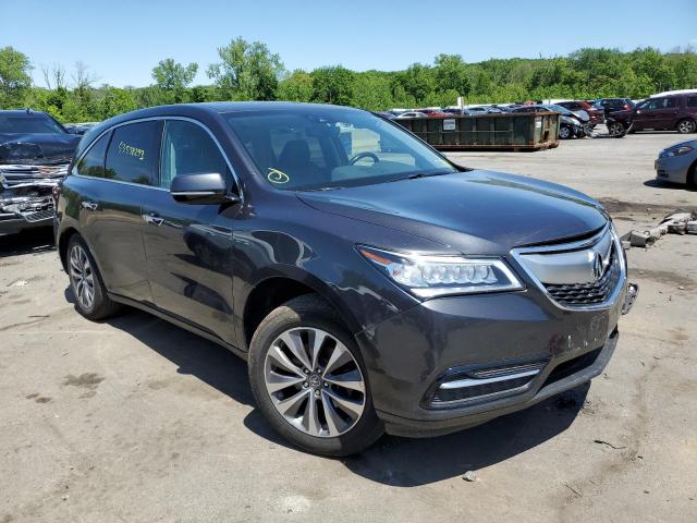 Photo 4 from auction – 2016 ACURA MDX TECHNO with VIN 5FRYD4H47GB058767