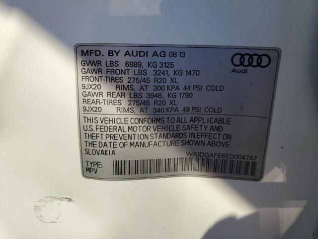 Photo 14 from auction – 2014 AUDI Q7 PRESTIG with VIN WA1DGAFE6ED004747