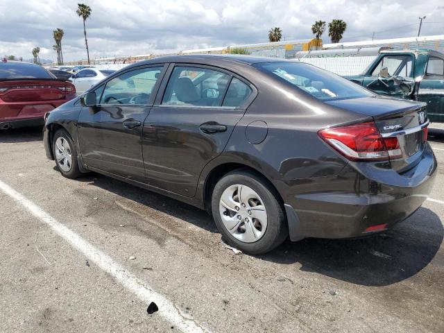 Photo 2 from auction – 2014 HONDA CIVIC LX with VIN 2HGFB2F59EH513805