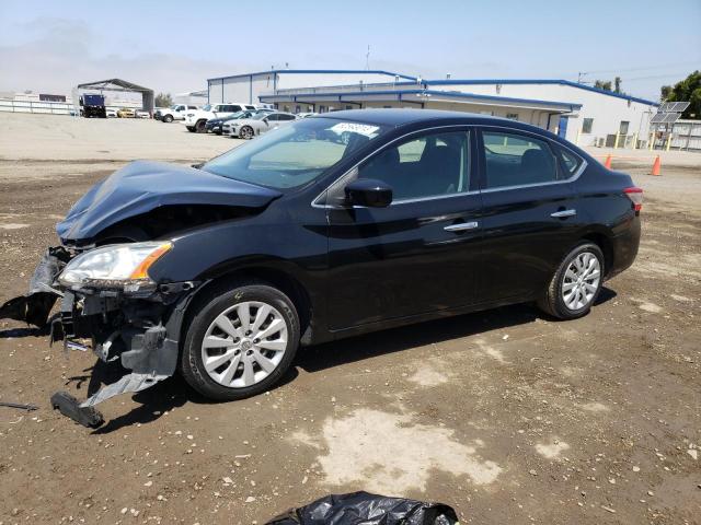 NISSAN SENTRA S 2015 with VIN 3N1AB7AP2FL677570 - Photo from auction