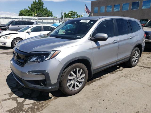 HONDA PILOT EXL 2019 with VIN 5FNYF5H56KB035936 - Photo from auction