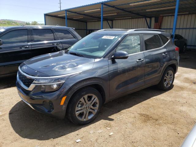 KIA SELTOS S 2021 with VIN KNDEU2AA7M7221296 - Photo from auction