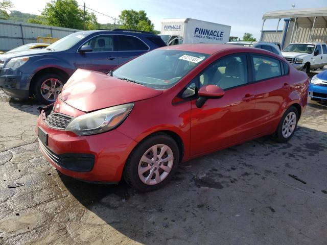 KIA RIO LX 2013 with VIN KNADM4A39D6231677 - Photo from auction