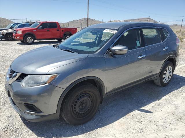 NISSAN ROGUE S 2015 with VIN KNMAT2MT9FP580506 - Photo from auction