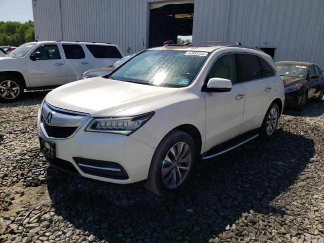 ACURA MDX TECHNO 2014 with VIN 5FRYD4H61EB013015 - Photo from auction