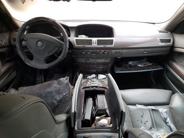 Photo 8 from auction – 2007 BMW 750 with VIN WBAHN83557DT71827