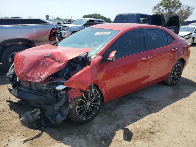 TOYOTA COROLLA L 2016 with VIN 5YFBURHE3GP450162 - Photo from auction