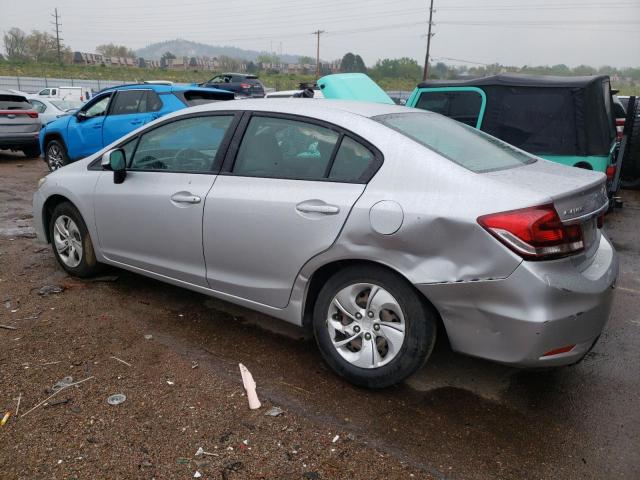Photo 2 from auction – 2013 HONDA CIVIC LX with VIN 19XFB2F50DE265789