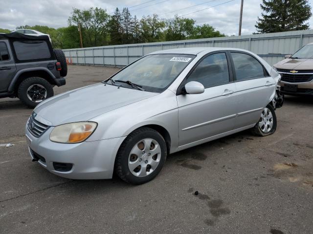 KIA SPECTRA EX 2008 with VIN KNAFE121285537875 - Photo from auction