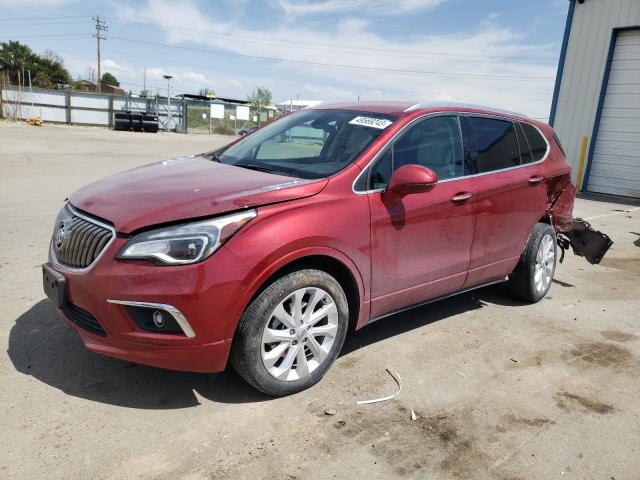 BUICK ENVISION P 2018 with VIN LRBFX4SX4JD116155 - Photo from auction