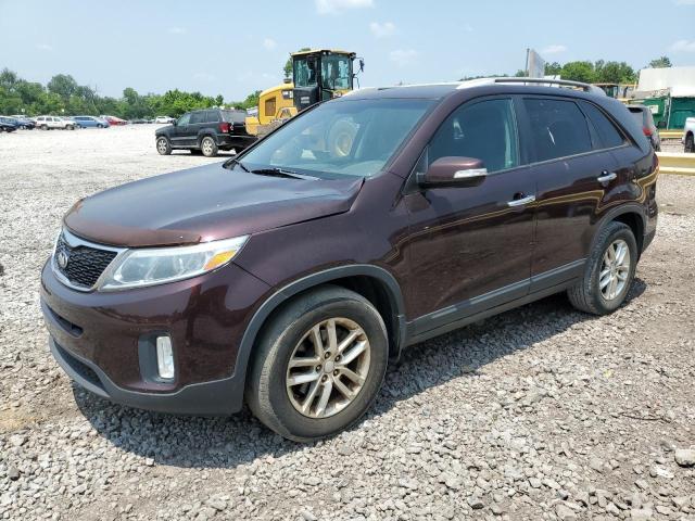 KIA SORENTO LX 2015 with VIN 5XYKT4A75FG582294 - Photo from auction