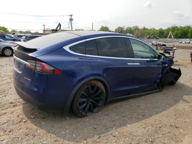 Photo 3 from auction – 2020 TESLA MODEL X with VIN 5YJXCDE2XLF239410