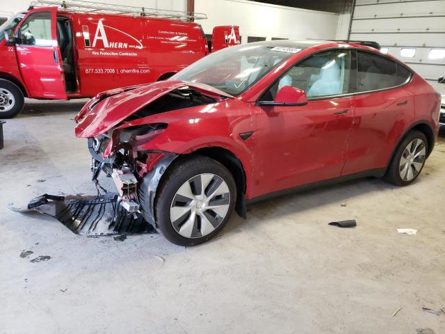 TESLA MODEL Y 2023 with VIN 7SAYGAEE3PF690818 - Photo from auction