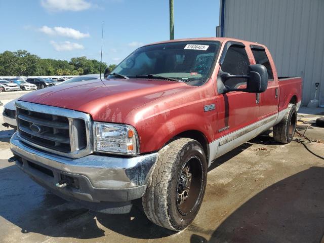 FORD F250 SUPER 2001 with VIN 1FTNW20F41ED23752 - Photo from auction