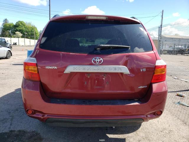Photo 6 from auction – 2008 TOYOTA HIGHLANDER with VIN JTEES41A382012587