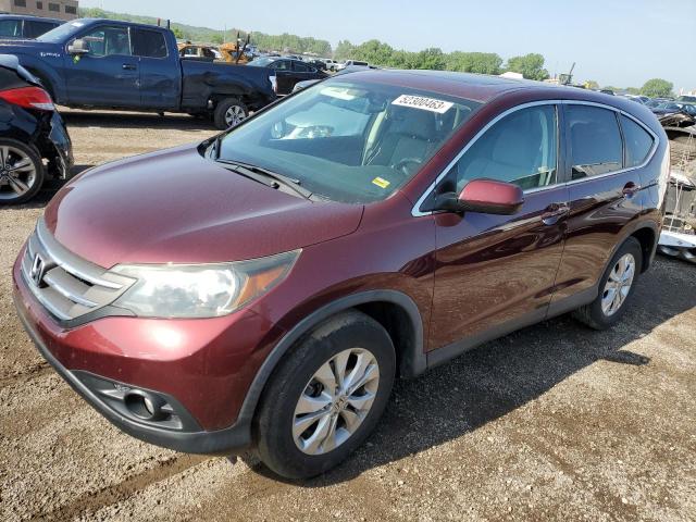 HONDA CR-V EX 2012 with VIN 5J6RM4H59CL073335 - Photo from auction