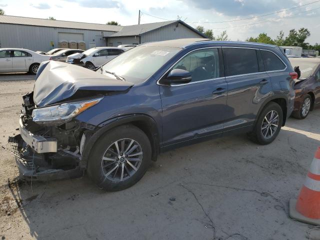 TOYOTA HIGHLANDER 2018 مع رقم تعريف المركبة 5TDJZRFH5JS892319 - صورة من المزاد