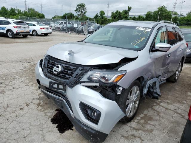 NISSAN PATHFINDER 2018 with VIN 5N1DR2MM1JC612266 - Photo from auction