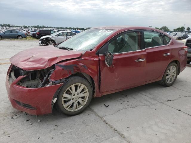 NISSAN SENTRA S 2013 with VIN 3N1AB7AP4DL703549 - Photo from auction