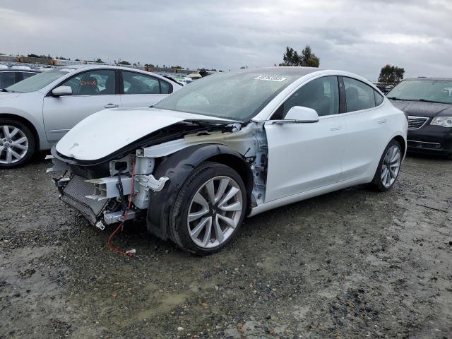 TESLA MODEL 3 2018 with VIN 5YJ3E1EA3JF036015 - Photo from auction