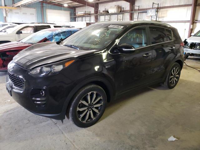 KIA SPORTAGE E 2019 with VIN KNDPNCAC7K7587429 - Photo from auction