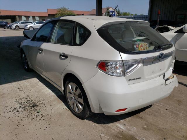 Photo 2 from auction – 2008 SUBARU IMPREZA 2. with VIN JF1GH61648H815995