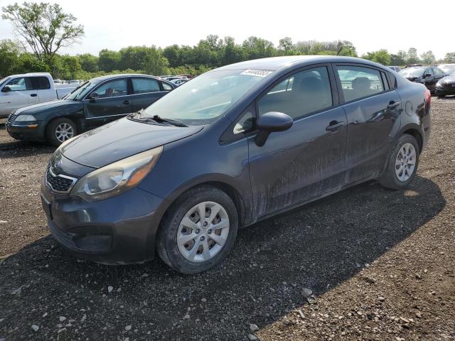 KIA RIO EX 2013 with VIN KNADN4A3XD6114073 - Photo from auction