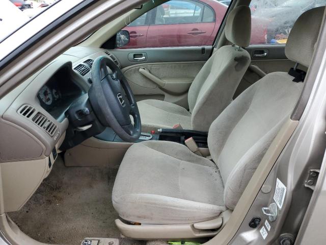Photo 7 from auction – 2002 HONDA CIVIC LX with VIN 2HGES16592H534722