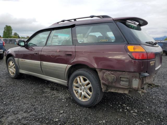 Photo 2 from auction – 2000 SUBARU LEGACY OUT with VIN 4S3BH6864Y7649669