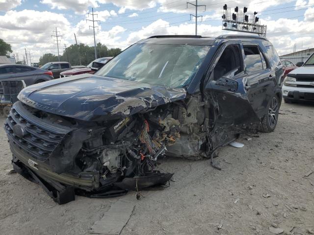 FORD EXPLORER S 2017 with VIN 1FM5K8GT8HGD08451 - Photo from auction