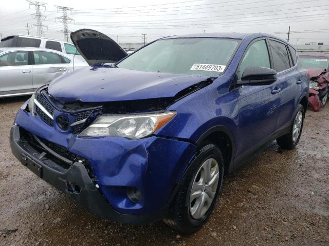 TOYOTA RAV4 LE 2015 with VIN 2T3BFREV7FW386419 - Photo from auction