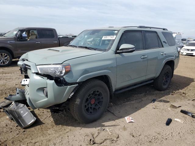 TOYOTA 4RUNNER SR 2022 with VIN JTERU5JR8N6062428 - Photo from auction