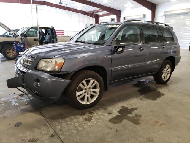 TOYOTA HIGHLANDER 2006 with VIN JTEEW21A960025572 - Photo from auction