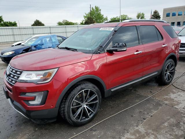 FORD EXPLORER L 2016 with VIN 1FM5K8F85GGC58460 - Photo from auction