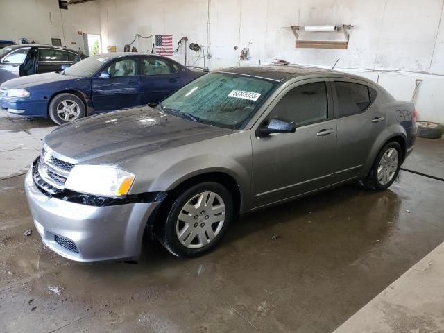 DODGE AVENGER SE 2012 with VIN 1C3CDZAB2CN324021 - Photo from auction