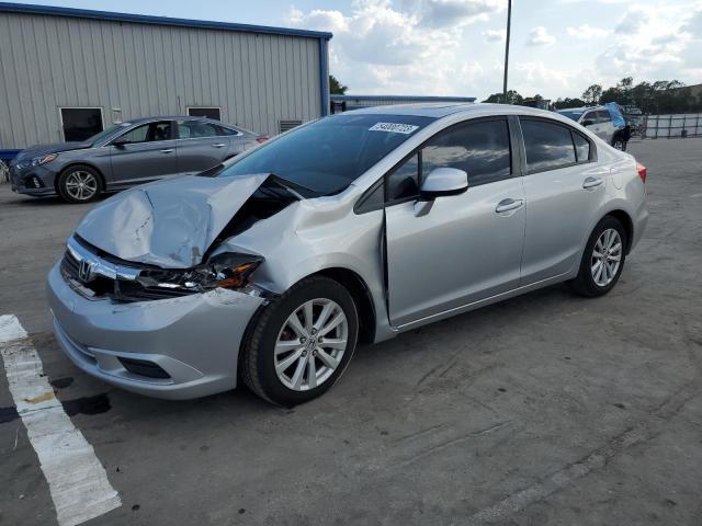 Photo 1 from auction – 2012 HONDA CIVIC EXL with VIN 2HGFB2F9XCH309174