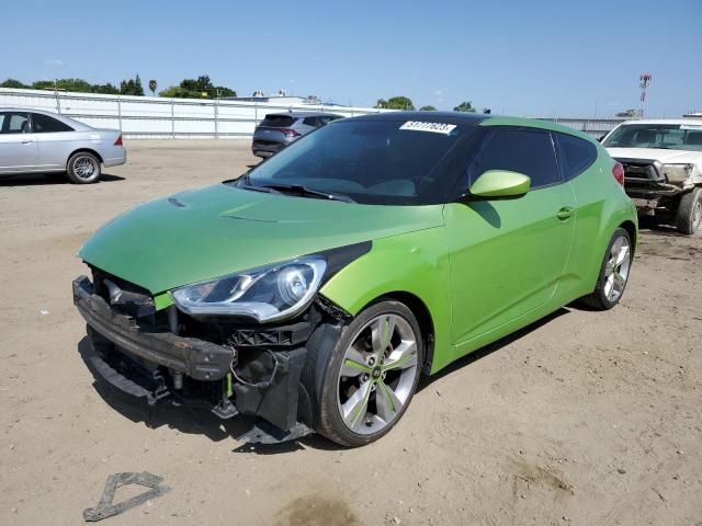HYUNDAI VELOSTER 2012 z numerem VIN KMHTC6AD1CU061035 - Zdjęcie z aukcji