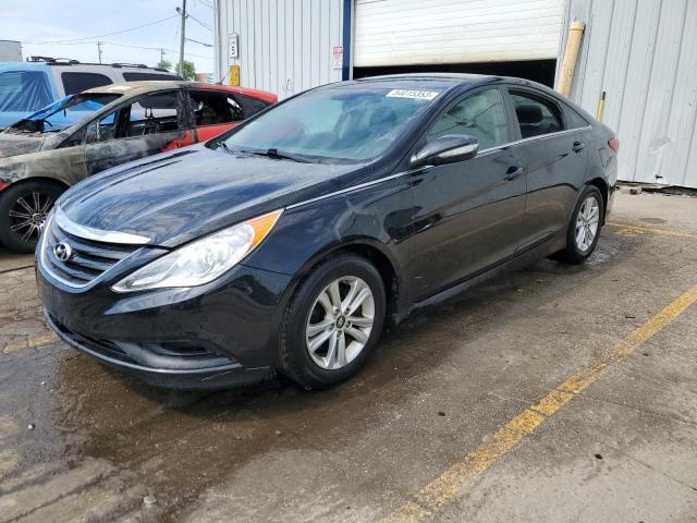 HYUNDAI SONATA GLS 2014 with VIN 5NPEB4AC9EH853281 - Photo from auction