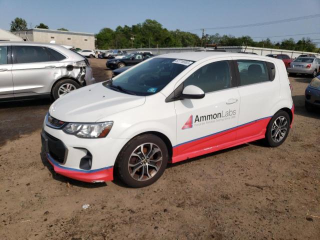 CHEVROLET SONIC LT 2017 with VIN 1G1JD6SGXH4112548 - Photo from auction