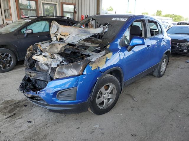 CHEVROLET TRAX LS 2016 with VIN KL7CJNSB1GB587262 - Photo from auction