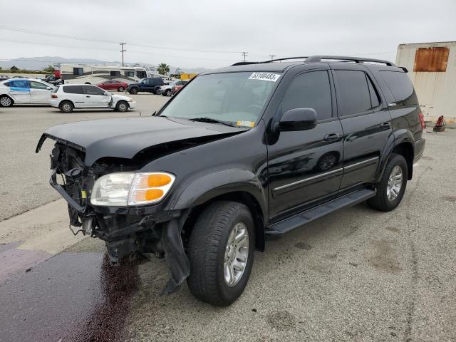 TOYOTA SEQUOIA LI 2004 with VIN 5TDZT38AX4S236039 - Photo from auction