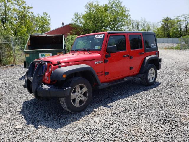 JEEP WRANGLER U 2015 with VIN 1C4BJWDG6FL699285 - Photo from auction