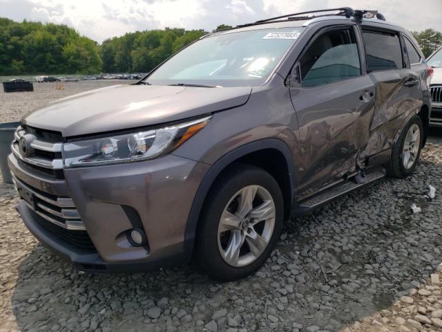 TOYOTA HIGHLANDER 2018 with VIN 5TDDZRFH3JS892249 - Photo from auction