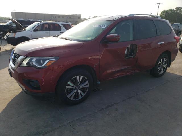 NISSAN PATHFINDER 2017 with VIN 5N1DR2MN3HC911017 - Photo from auction