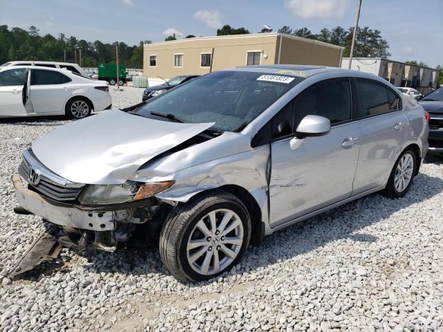HONDA CIVIC EXL 2012 with VIN 2HGFB2F94CH526719 - Photo from auction