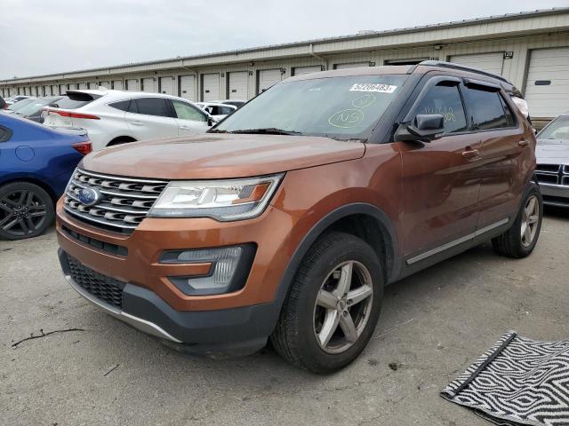 FORD EXPLORER X 2017 with VIN 1FM5K8D80HGA24781 - Photo from auction