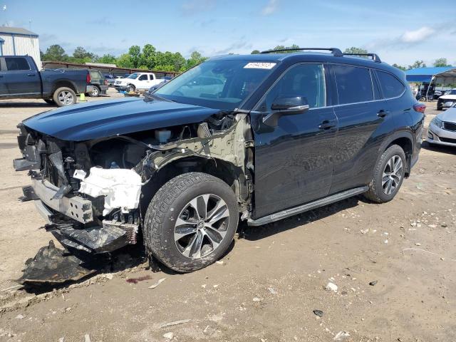 TOYOTA HIGHLANDER 2020 with VIN 5TDGZRAH4LS508342 - Photo from auction