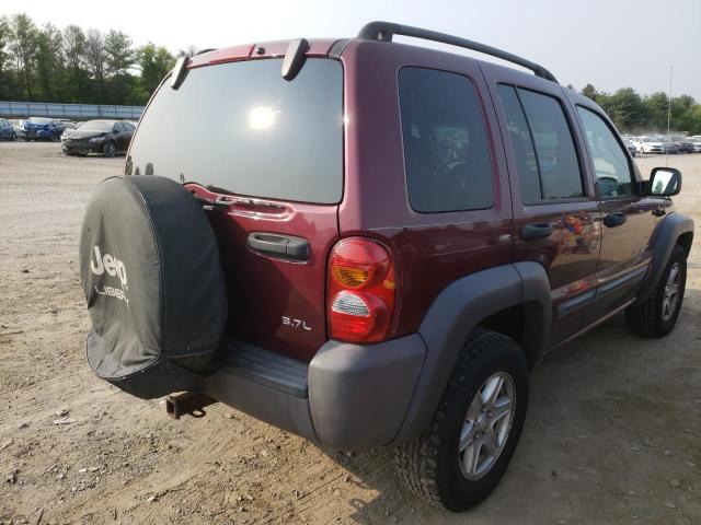 Photo 3 from auction – 2003 JEEP LIBERTY SP with VIN 1J4GL48K93W514914