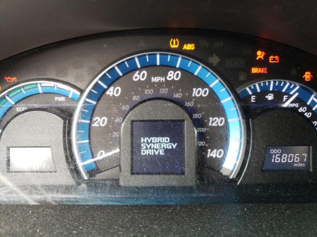 Photo 9 from auction – 2012 TOYOTA CAMRY HYBR with VIN 4T1BD1FK4CU001396
