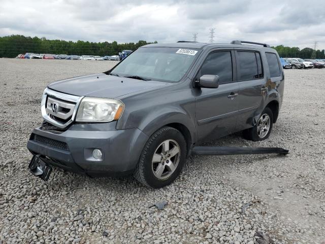 HONDA PILOT EXL 2011 with VIN 5FNYF4H60BB043565 - Photo from auction
